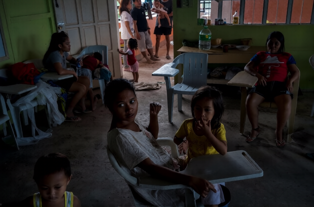 School turned into Evacuation Centers